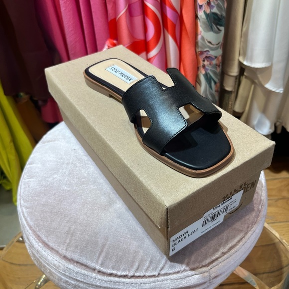 Steve Madden Haydn leather sandal - Picture 2 of 2
